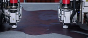 Dual-head asynchronous cutting